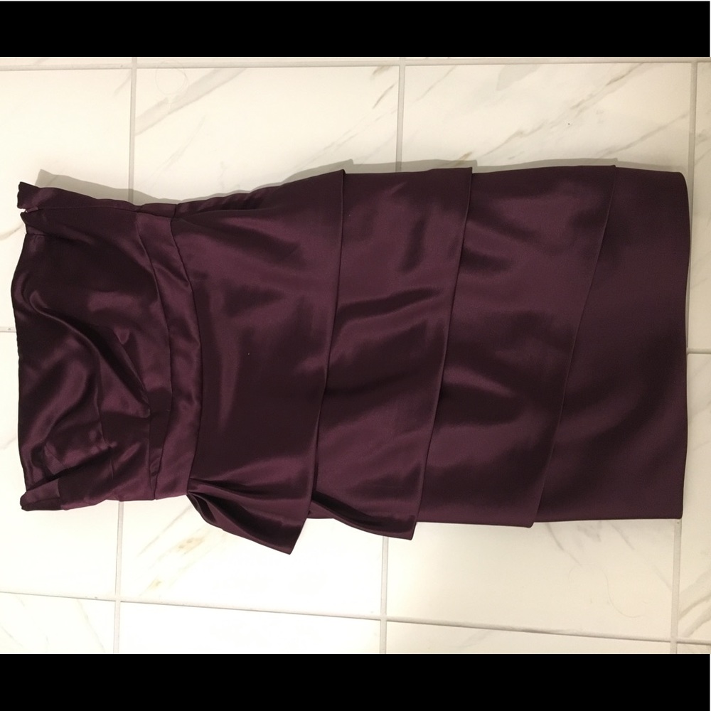 Purple Bridesmaid Dress